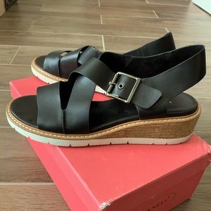 Open Toe Wedge Sandal